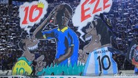 Stadion Si Jalak Harupat dipadati oleh bobotoh yang ingin memberikan dukungan kepada para pemain Persib.