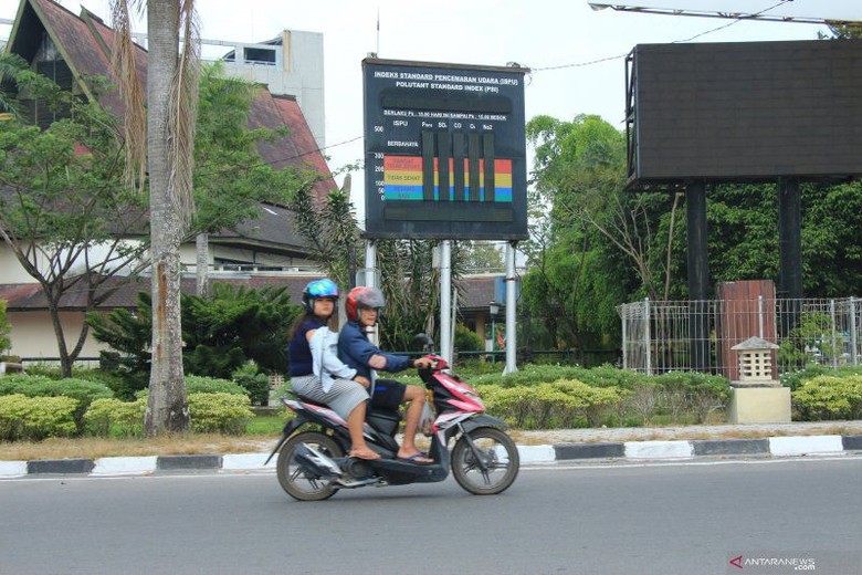 Karhutla Gerus Kualitas Udara Kalteng, DLH: Tren Terus Menurun