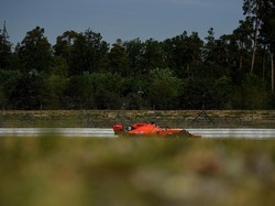 Vettel Tercepat di FP1 GP Jerman, Ferrari Berkuasa