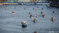 Parade Perahu Naga Meriahkan Pembukaan Festival Cisadane