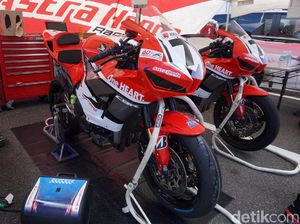 Intip Paddock Astra Honda Racing Team