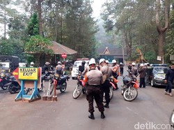 Video Kepanikan Warga Pasca Gunung Tangkuban Perahu Erupsi