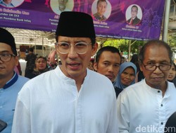 Tangkuban Perahu Erupsi, Sandiaga Ajak Berdoa demi Keselamatan Warga