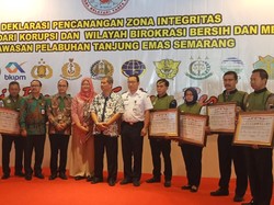 14 Institusi di Pelabuhan Tanjung Emas Deklarasikan Zona Integritas