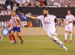Madrid mendapat penalti pada menit ke-86. Nacho dilanggar oleh Hector Herrera, Benzema bisa memasukkan bola ke gawang.