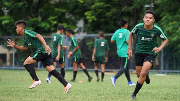 Timnas Indonesia U-15 tampil impresif di babak pertama.