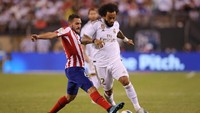 Umpan tarik Saul bisa diselesaikan dengan jitu oleh Joao Felix. Pemain nomor punggung 7 jitu menyambar bola di muka gawang, mendahului Marcelo. Madrid unggul 2-0 pada menit kedelapan.