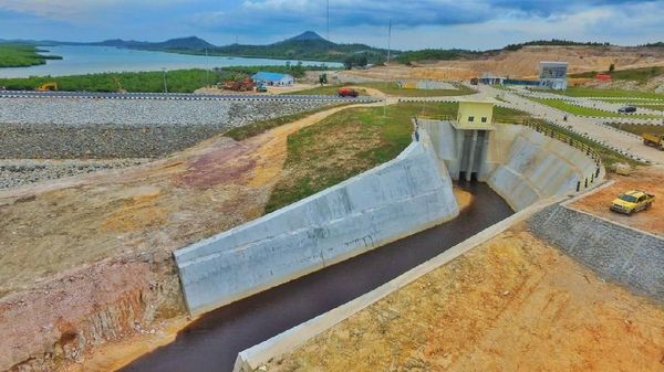 Mengintip Sei Gong, Bendungan Megah di Batam