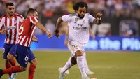 Dalam pertandingan International Champions Cup 2019 di Metlife Stadium, New Jersey, Sabtu (27/7/2019) pagi WIB, Atletico sudah unggul 5-0 saat babak pertama.