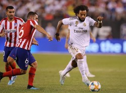 Dalam pertandingan International Champions Cup 2019 di Metlife Stadium, New Jersey, Sabtu (27/7/2019) pagi WIB, Atletico sudah unggul 5-0 saat babak pertama.