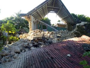 Begini Kerusakan Akibat Gempa di Filipina Begini Kerusakan Akibat Gempa di Filipina
