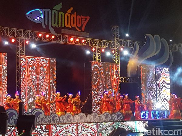 Potret Meriah Pembukaan Manado Fiesta 2019