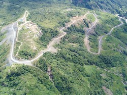 Jokowi Sudah Sambungkan 919 Km Jalan Perbatasan Papua