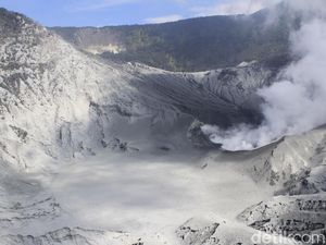 Kata PVMBG soal Kaitan Sesar Lembang dan Erupsi Tangkuban Perahu