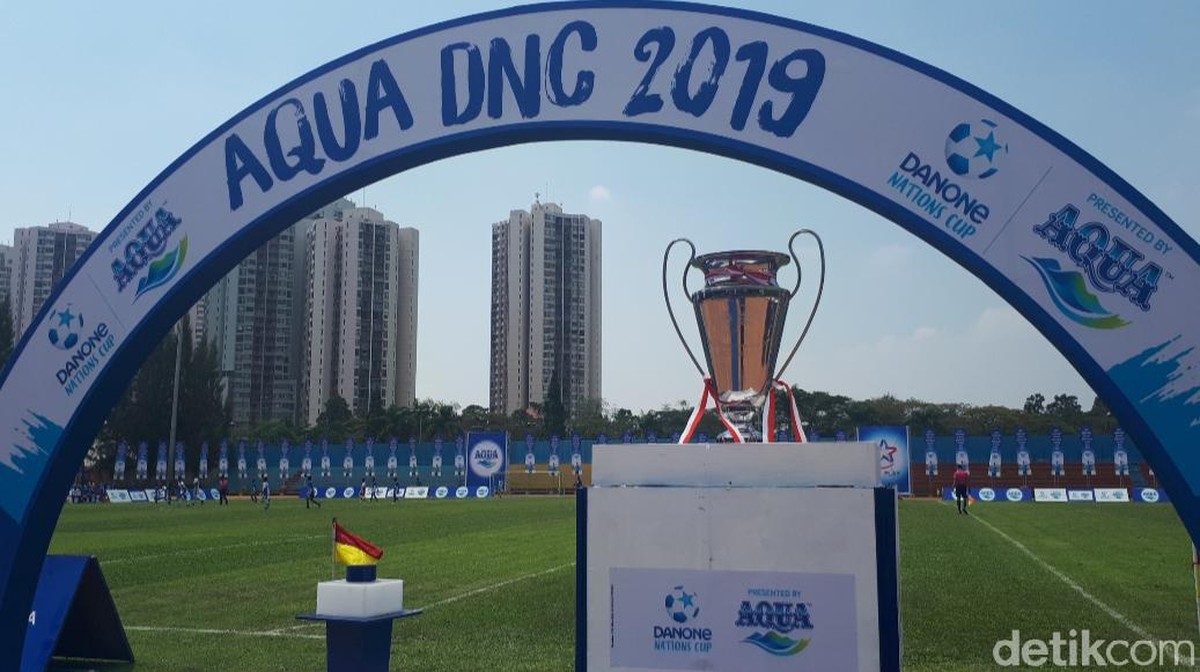 16 Tim berebut tiket ke final dunia Danone Nations Cup di Barcelona Oktober nanti (Mercy Raya/detikSport)