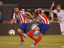 Atletico unggul 3-0 pada menit ke-18. Correa yang mencatatkan namanya. Bola terobosan Koke yang diselesaikan Correa menjadi gol.
