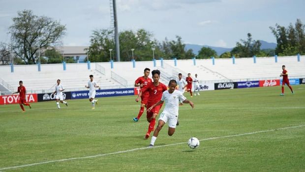 Timnas Indonesia U-15 ditahan imbang Timor Leste 1-1. (