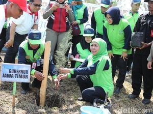 Gubernur Khofifah Ajak Warga Jatim Kendalikan Polusi Udara
