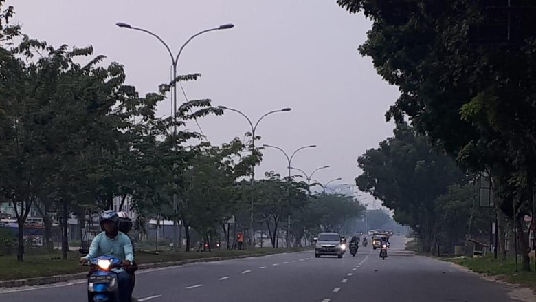 Pagi Ini Udara Pekanbaru Terbebas dari Asap