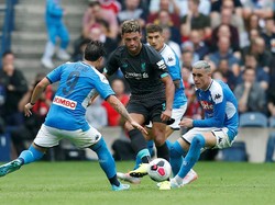 Liverpool harus mengakui keunggulan Napoli dengan skor 0-3. Istimewa/Reuters/Ed Sykes.
