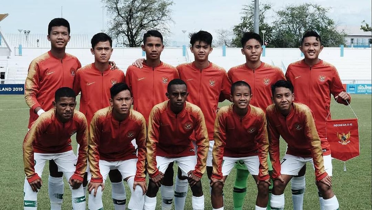 Timnas Indonesia U-15. (Foto: Instagram @officialpssi)
