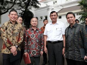 Bahas Investasi Ibu Kota Baru, Luhut Akan Temui Bos Softbank Bahas Investasi Ibu Kota Baru, Luhut Akan Temui Bos Softbank