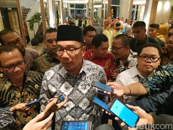 Ridwan Kamil Belum Mau Komentar KPK Tetapkan Sekda Jabar Tersangka