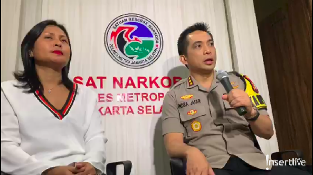 Kapolres Indra Jafar & Kasat Narkoba Vivick Tjangkung