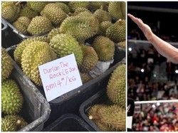 Ini Durian Jumbo Lima Jari Asal Malaysia yang Bernama The Rock