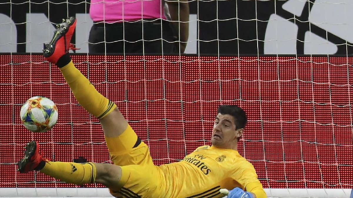 Cedera engkel, Thibaut Courtois absen sebulan (Kevin Jairaj-USA TODAY Sports)