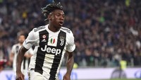 Moise Kean yang merupakan produk akademi Juventus dilepas senilai 27,5 juta euro ke Everton pada 2019. Foto: Tullio M. Puglia / Getty Images