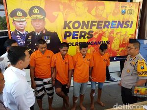 Polisi Tembak 4 Pelaku Curanmor Di Nganjuk, 2 Sisanya Buron
