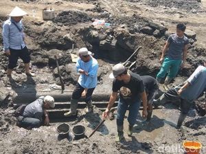 Penggalian di Mantingan Magelang, Tim Temukan Pondasi Candi Penggalian di Mantingan Magelang, Tim Temukan Pondasi Candi