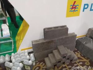 Limbah Pembangkit Listrik Disulap Jadi Batako hingga Paving Block Limbah Pembangkit Listrik Disulap Jadi Batako hingga Paving Block