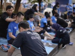 Bareng Pocari Sweat, Go-Life Dukung Hidup Sehat Warga Bandung