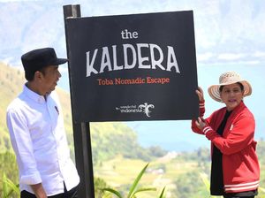 The Kaldera, Glamping Danau Toba yang Dikunjungi Jokowi