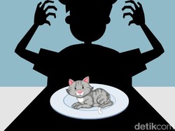 Makan Kucing untuk Unjuk Gigi, Abah Grandong Dicari Polisi