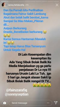 Curhatan kakak Fairuz A Rafiq