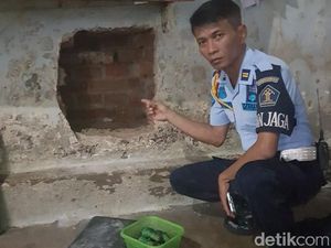 Kelabui Petugas, Tahanan Rutan Solo Tutupi Tembok Jebol dengan Sajadah Kelabui Petugas, Tahanan Rutan Solo Tutupi Tembok Jebol dengan Sajadah
