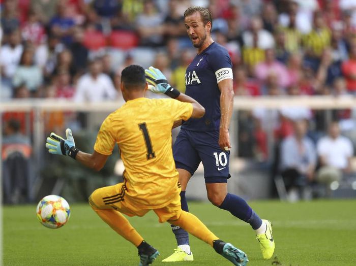 Tottenham Hotspur kalahkan Real Madrid 1-0 di semifinal Audi Cup (AP Photo/Matthias Schrader)