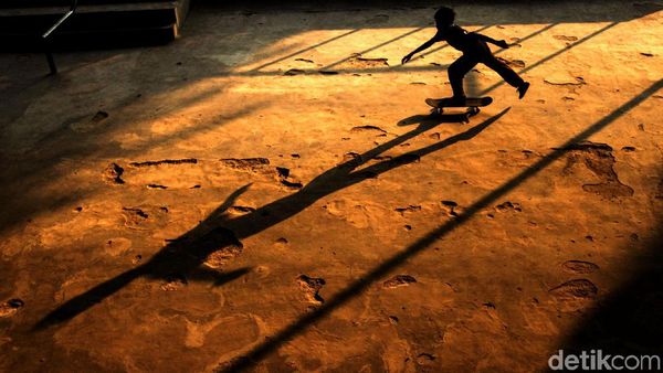 Miris Skatepark Slipi Belum Diresmikan Sudah Rusak
