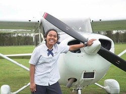 Garuda Punya Pilot Perempuan Pertama dari Papua