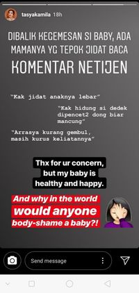 Sang Anak Dihakimi Netizen, Tasya Kamila Resah
