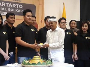 Gerakan Kader Milenial Golkar Dukung Airlangga Jadi Ketum Lagi