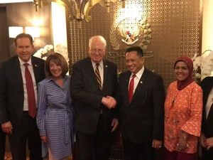 DPR Terima Kunjungan Anggota Kongres AS, Bahas Modernisasi Parlemen DPR Terima Kunjungan Anggota Kongres AS, Bahas Modernisasi Parlemen
