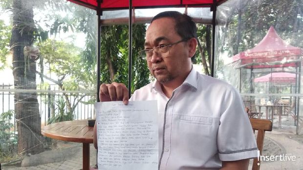 Surat permintaan maaf Rey Utami
