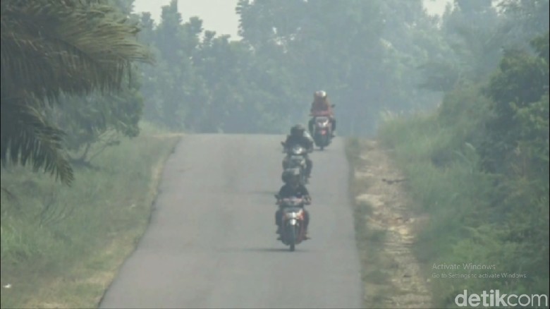 Kabut Asap Mulai Masuki Kota Jambi