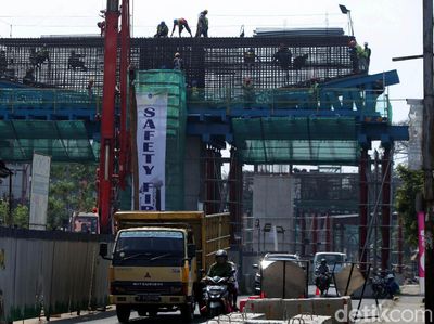 Progres Terkini Tol BORR Seksi 3A