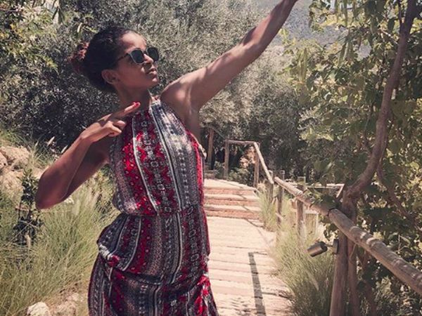 Foto: Liburannya Petinju Muslim Somalia, Ramla Ali