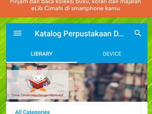 eLib Kota Cimahi, Aplikasi Baca Buku Tanpa Perlu ke Perpustakaan